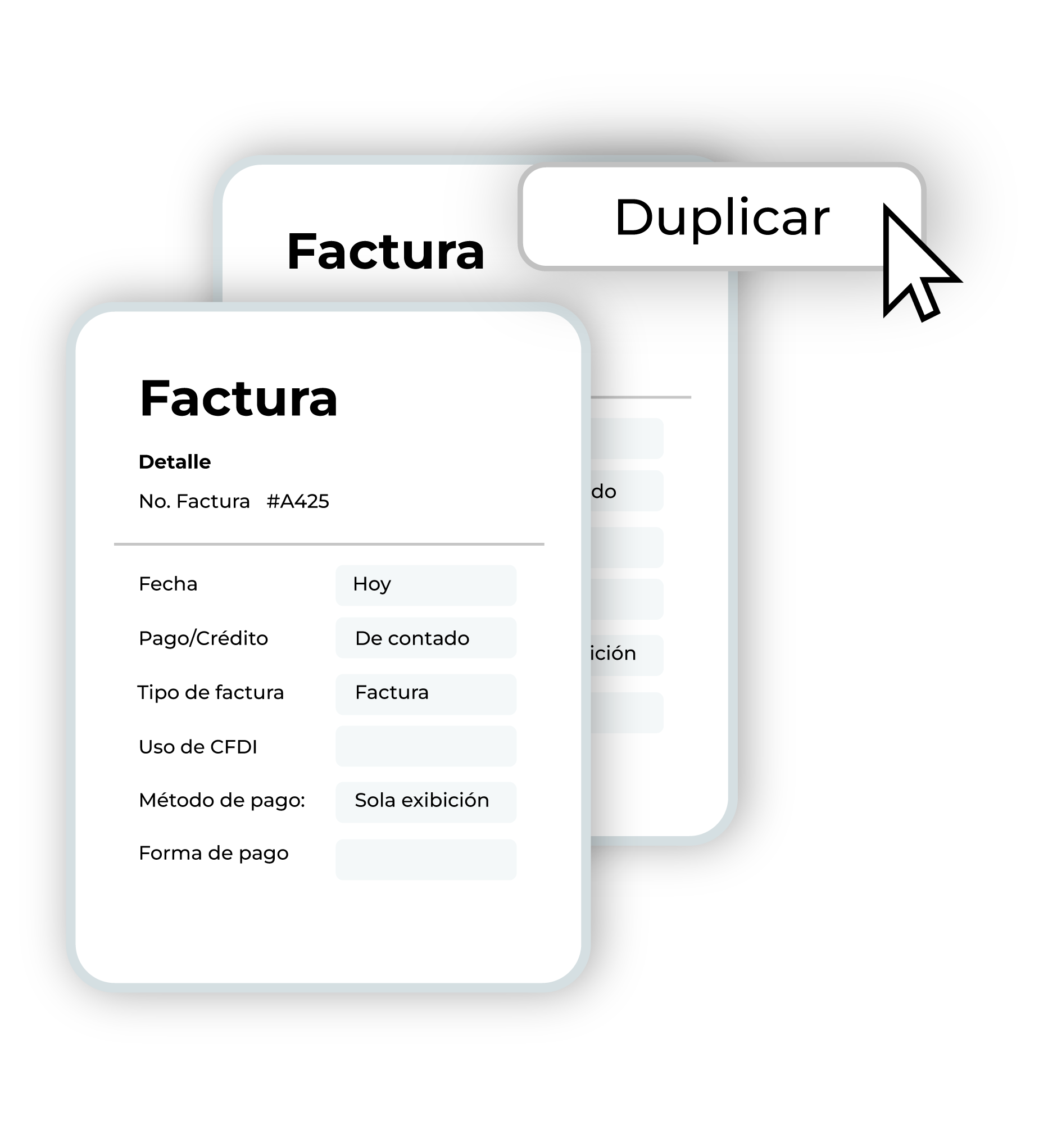 Duplicar facturas