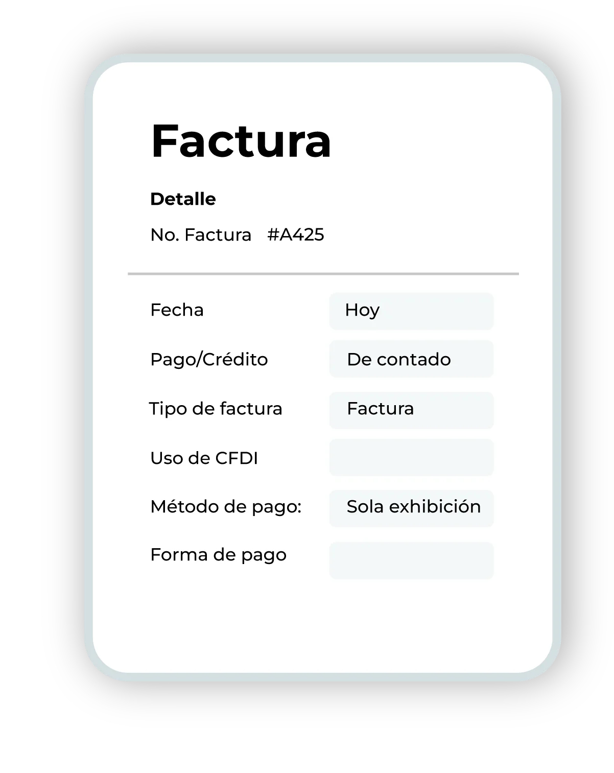 Facturación Rápida